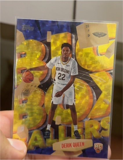 2025-26 Topps #BB-13 Derik Queen — front