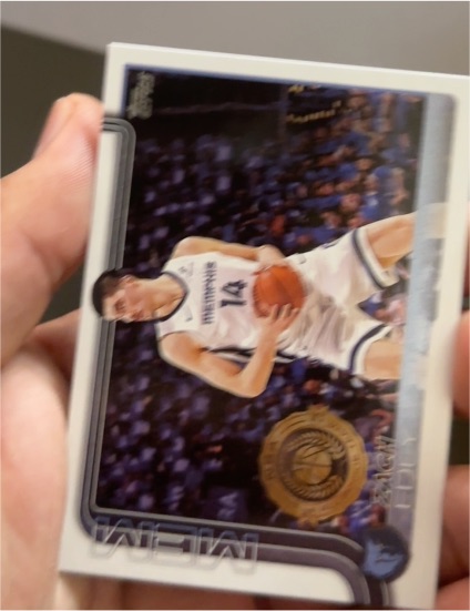 2025-26 Topps Basketball #186 Zach Edey — front
