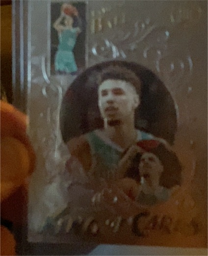 2021-22 Panini Illusions #12 LaMelo Ball King of Cards — front