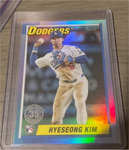2025 Topps Update #U90-13 Hyeseong Kim — front