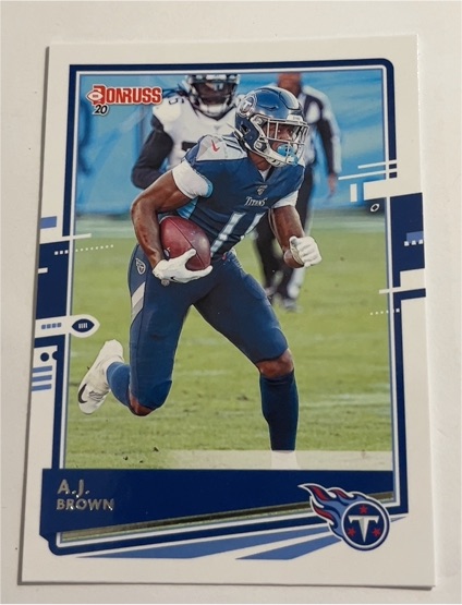 2020 Donruss #247 A.J. Brown — front
