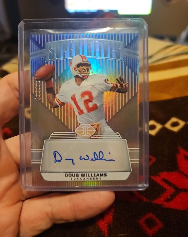 2023 Panini Illusions Superlatives #S-DWS Doug Williams Auto — front