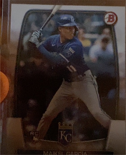 2023 Bowman #44 Maikel Garcia — front