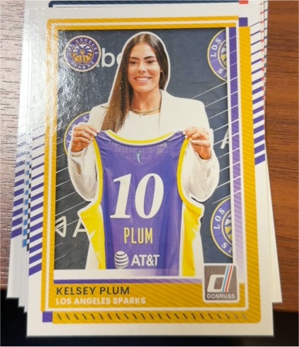 2025 Panini Donruss WNBA #12 Kelsey Plum — front