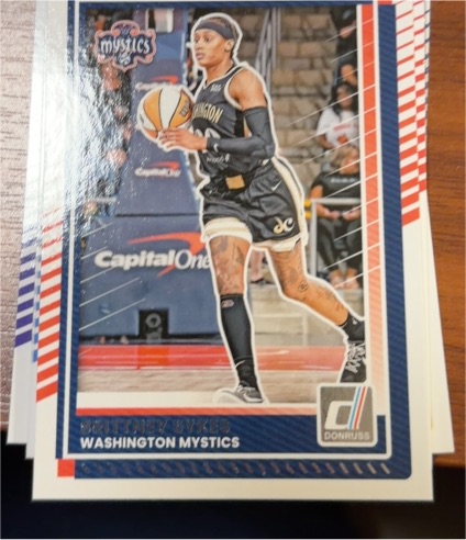 2025 Donruss WNBA #41 Brittney Sykes — front