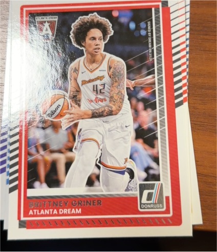 2025 Donruss WNBA #62 Brittney Griner — front