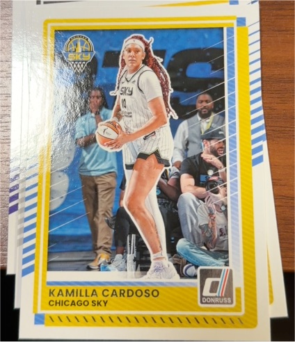 2025 Panini Donruss WNBA #32 Kamilla Cardoso — front