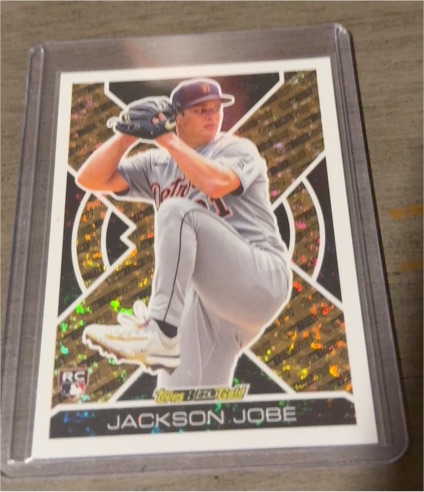 2025 Topps Update Black Gold #BG-10 Jackson Jobe — front
