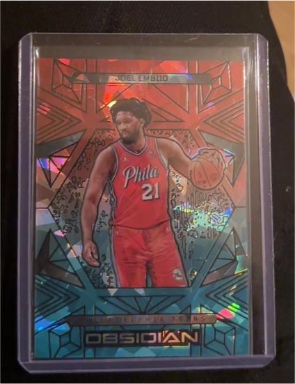 2024-25 Panini Obsidian #21 Joel Embiid — front