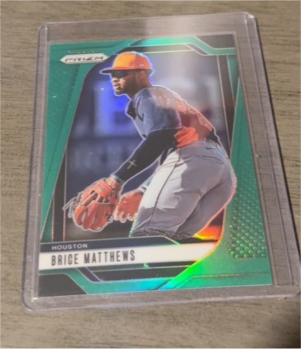 2025 Panini Prizm #285 Brice Matthews Houston Astros — front