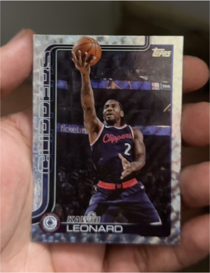 2025-26 Topps Flagship Basketball #142 Kawhi Leonard — front