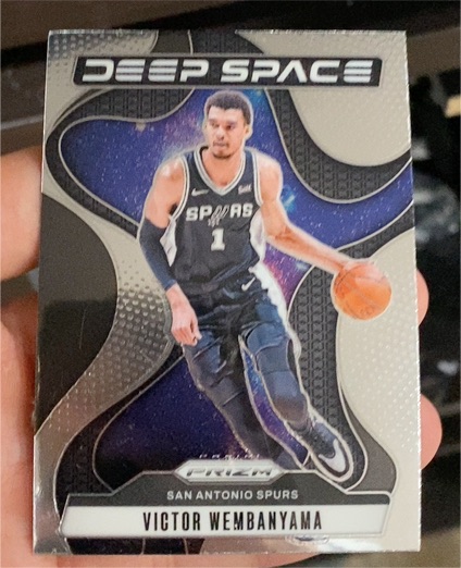 2024-25 Panini Prizm #2 Victor Wembanyama Deep Space — front
