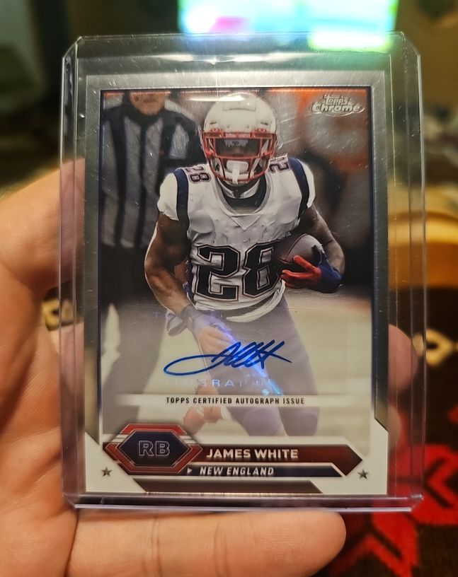 2023 Topps Chrome Composite #TCA-JWH James White — front