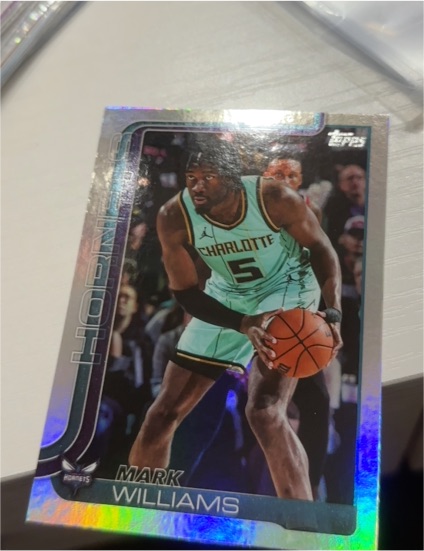 2025-26 Topps #70 Mark Williams — front