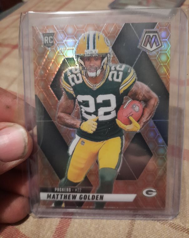 2025 Panini Mosaic #323 Matthew Golden — front