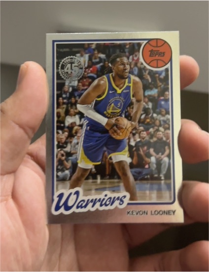 2025-26 Topps Basketball 1980-81 Topps #80BK-19 Kevon Looney — front