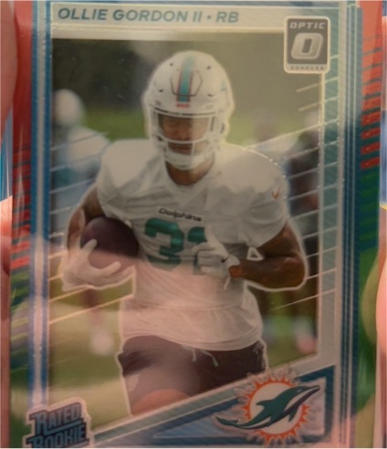 2025 Donruss Optic #394 Ollie Gordon II — front