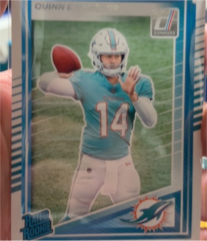 2025 Donruss #342 Quinn Ewers — front