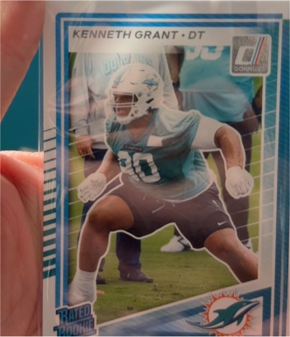 2025 Donruss #370 Kenneth Grant — front
