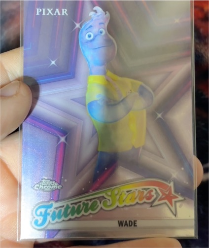 2025 Topps Chrome Disney #FS-3 Wade Future Stars — front
