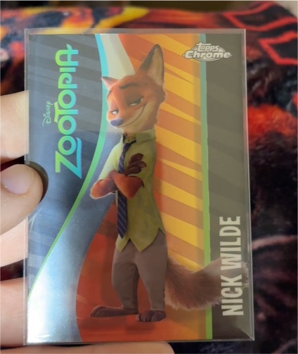 2025 Topps Chrome Disney Zootopia Icons #ZI-5 Nick Wilde — front