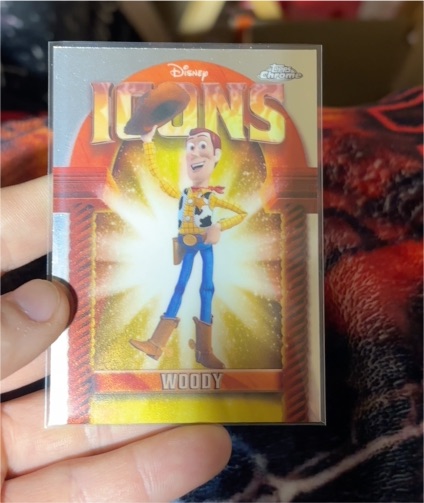 2025 Topps Chrome Disney Icons #DI-25 Woody — front