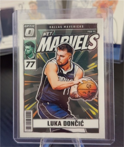 2024-25 Panini Donruss Optic #17 Luka Dončić Net Marvels — front