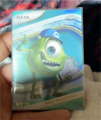 2025 Topps Chrome Disney #6 Mike Wazowski — front