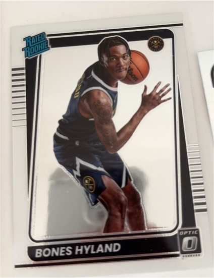 2021-22 Donruss Optic #194 Bones Hyland — front