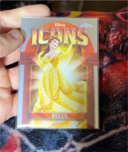 2025 Topps Chrome Disney #DI-13 Belle — front