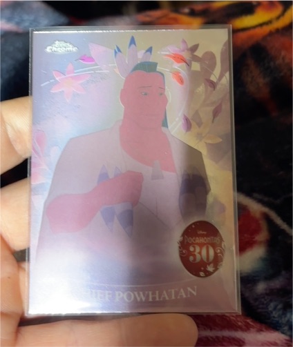 2025 Topps Chrome Disney #PH-4 Chief Powhatan — front