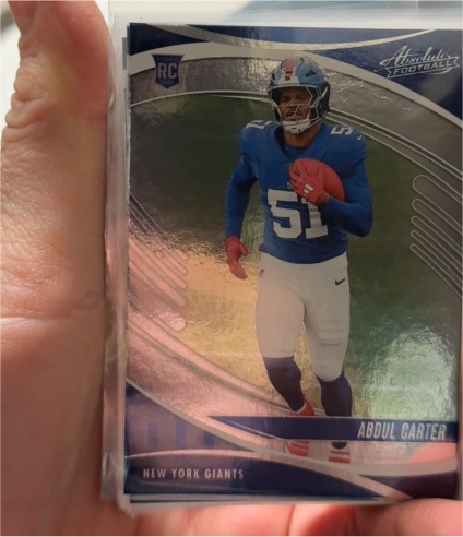 2025 Panini Absolute #101 Abdul Carter — front