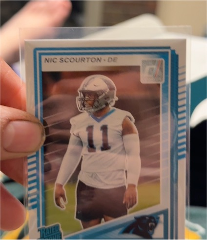 2025 Panini Donruss #383 Nic Scourton — front