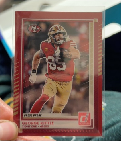 2025 Donruss #16 George Kittle — front