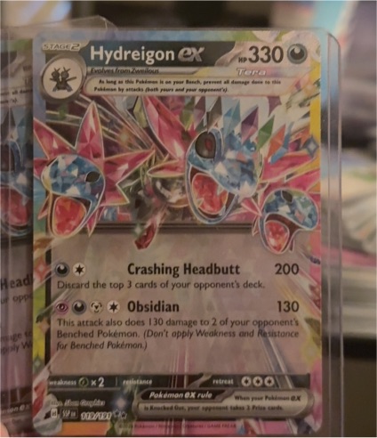 2024 Pokemon TCG Surging Sparks #119 Hydreigon ex — front