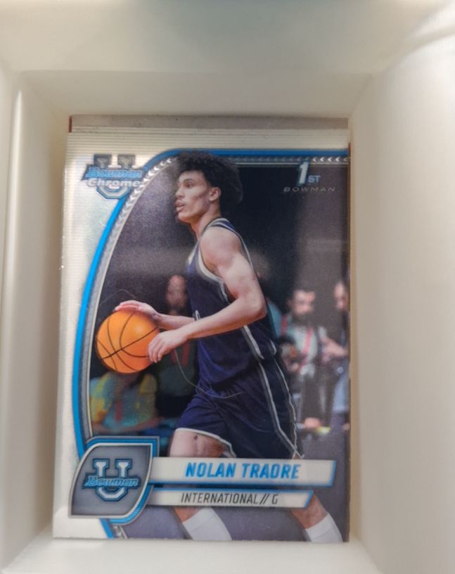 2024-25 Bowman Chrome U #56 Nolan Traore — front
