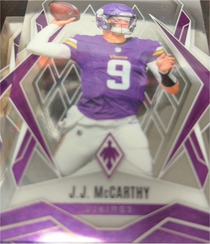 2025 Panini Phoenix #38 J.J. McCarthy — front