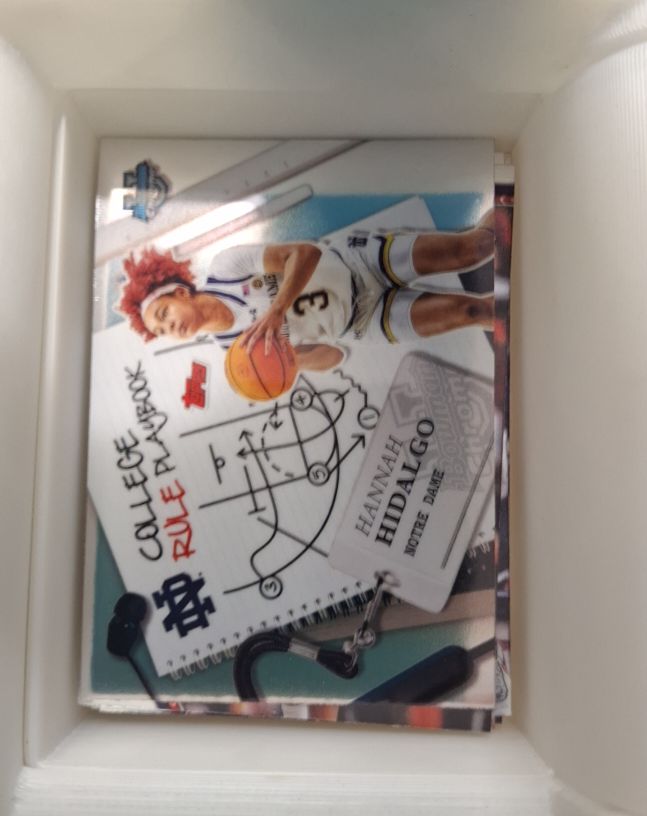 2024-25 Bowman University Chrome #CRP-21 Hannah Hidalgo College Rule Playbook — front