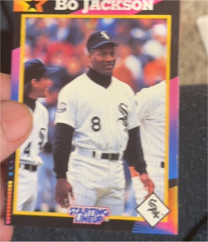 1992 Starting Lineup #Bo Jackson Chicago White Sox — front