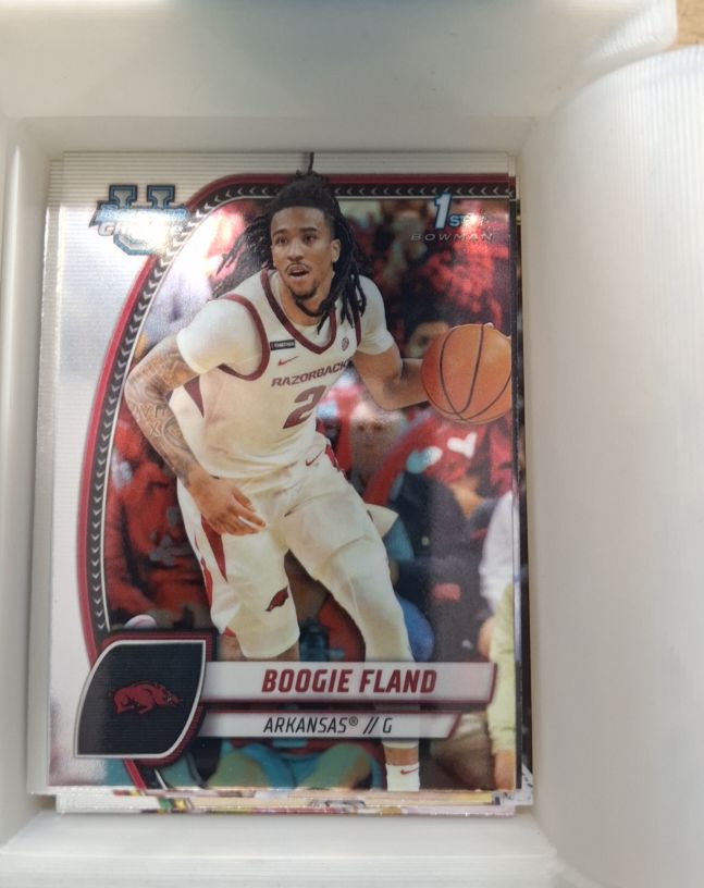 2024-25 Bowman University Chrome #11 Boogie Fland — front