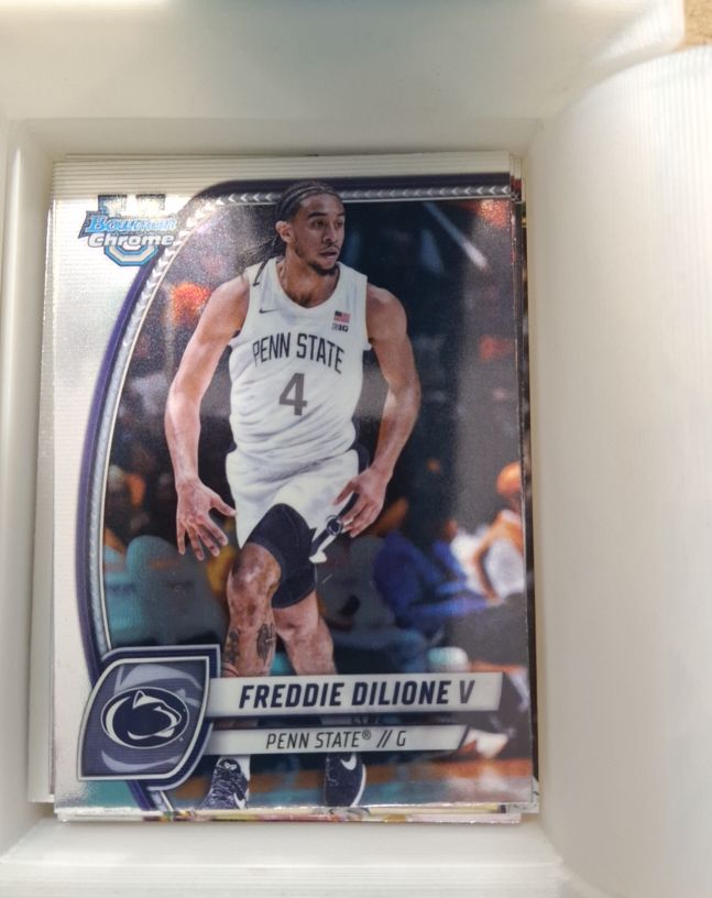2024-25 Bowman Chrome University #96 Freddie Dilione V — front