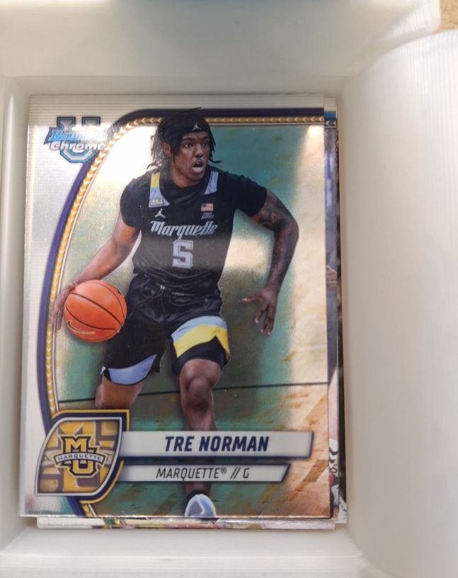 2024-25 Bowman Chrome University #88 Tre Norman — front