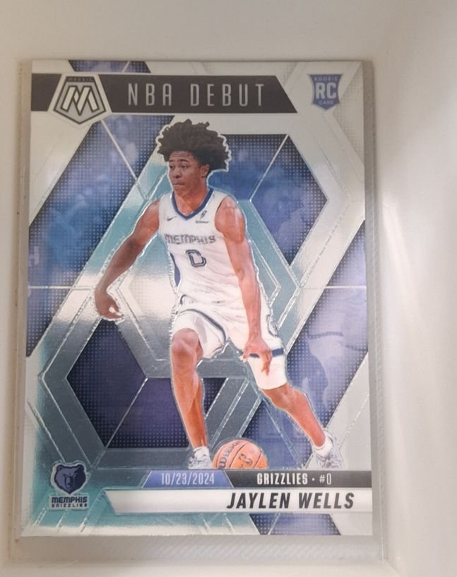 2024-25 Panini Mosaic NBA Debut #260 Jaylen Wells — front