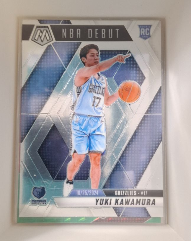 2024-25 Panini Mosaic NBA Debut #265 Yuki Kawamura — front