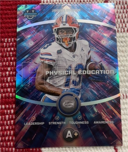 2025 Bowman U Chrome Physical Education #Jadan Baugh — front