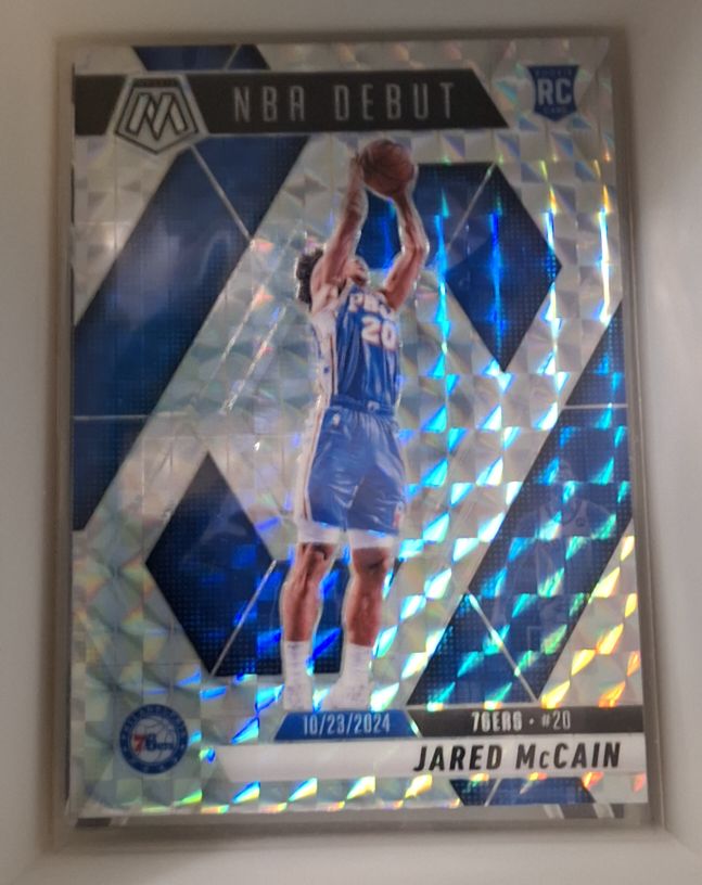 2024-25 Panini Mosaic NBA Debut #263 Jared McCain — front