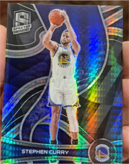 2021-22 Panini Spectra #30 Stephen Curry — front