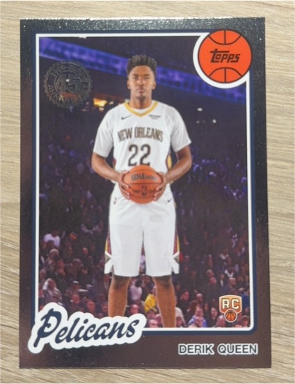 2025-26 Topps #80BK-60 Derik Queen — front