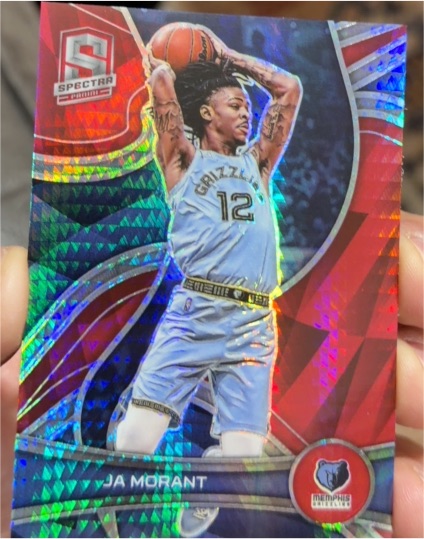 2021-22 Panini Spectra #12 Ja Morant — front