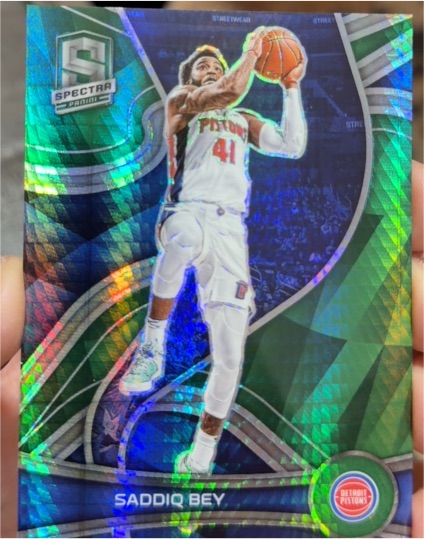 2021-22 Panini Spectra #41 Saddiq Bey — front